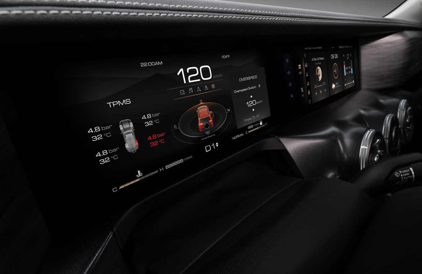 Explore the Tank 300 Interior Connectivity Features